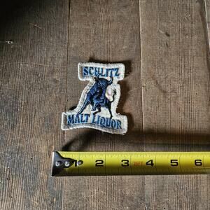 Schlitz Malt Liquor Milwaukee Beer Brewery Retro Vintage Patch
